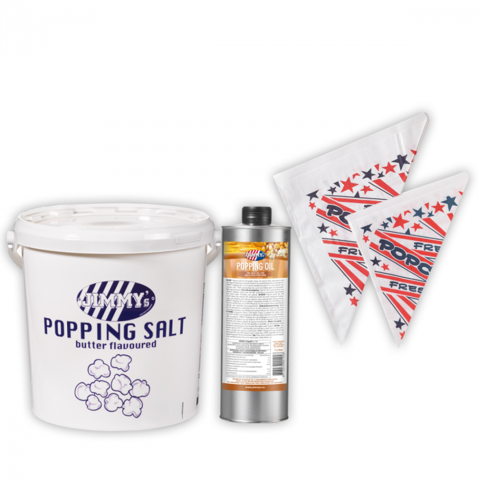 Salty Popcorn Ingredients Kit