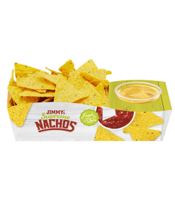 Nacho kandikute karp ühe kastmekohaga | 250 tk.
