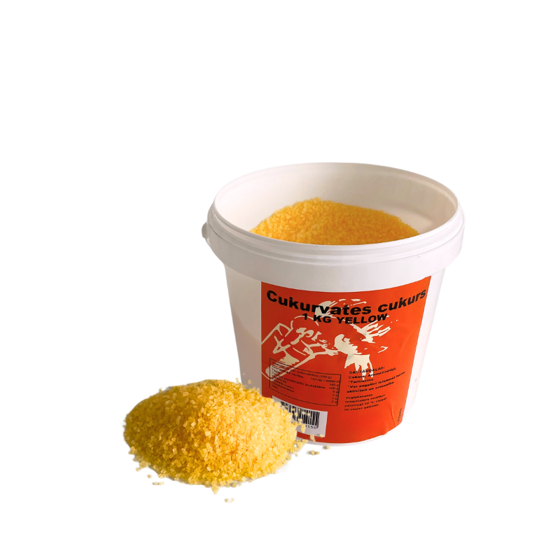 Cotton Candy sugar yellow 1 kg