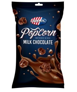 JIMMY's popkorn piimašokolaadi glasuuris | 21 tk.