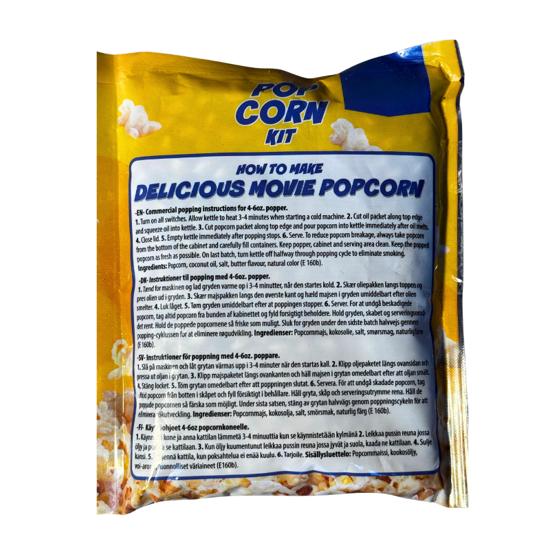 Popcorn Ingredient Kit "All in One" (50 x 220 g) - Image 4