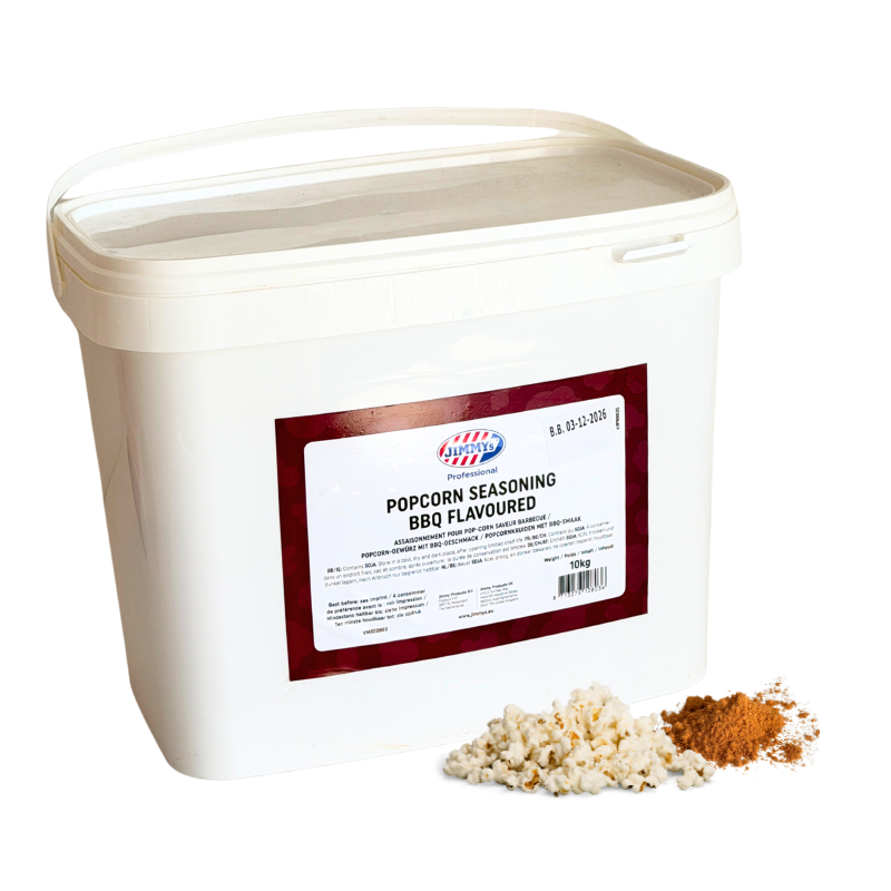 Popcorn seasoning with BBQ flavour 10 kg